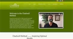Desktop Screenshot of chadwellmethod.com