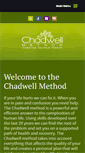 Mobile Screenshot of chadwellmethod.com